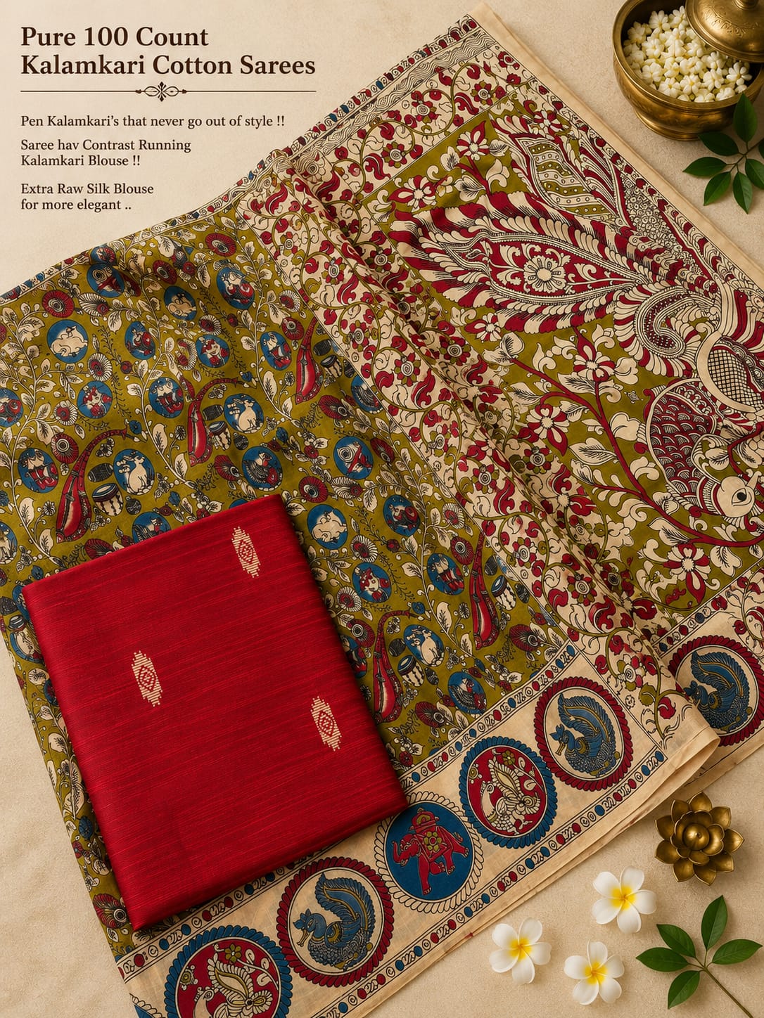 Kalamkari 100 Count