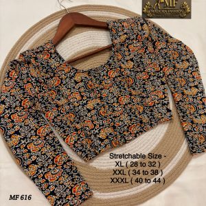 Kalamkari Stretchable Blouse