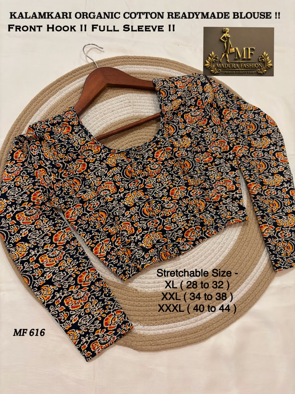 Kalamkari Stretchable Blouse