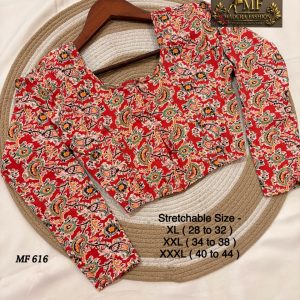 Kalamkari Stretchable Blouse