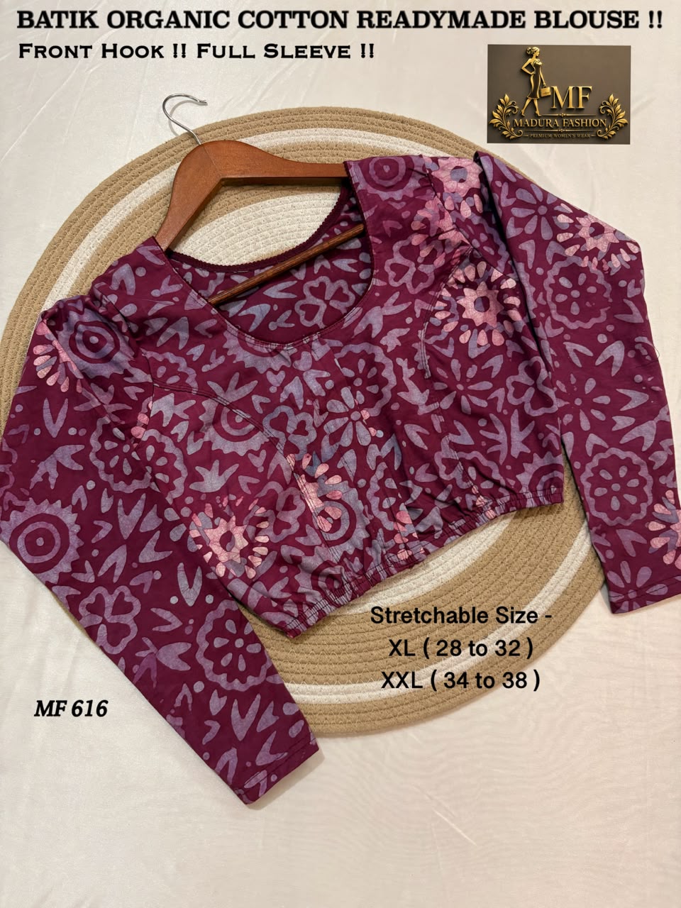 Batik Stretchable Blouse