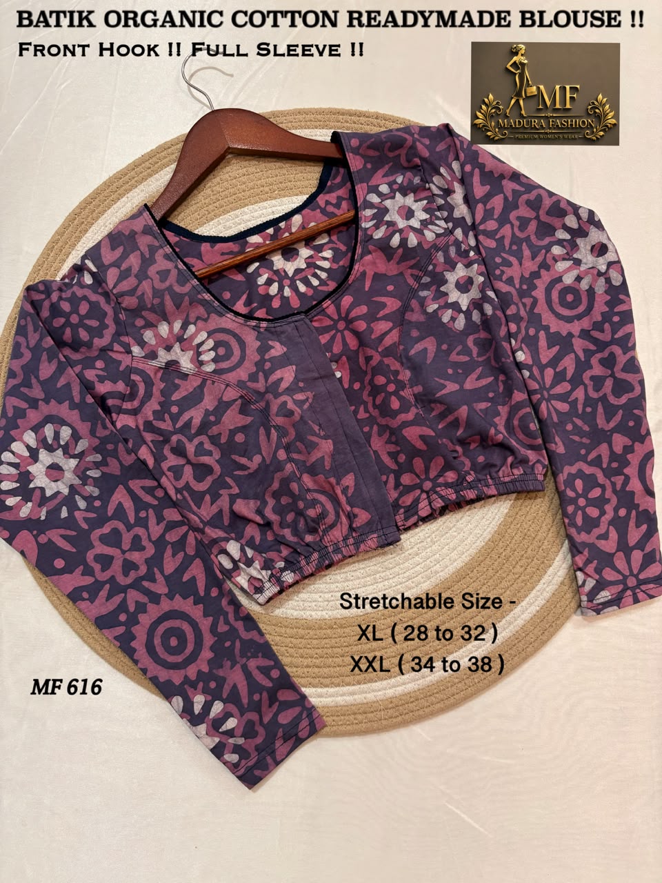 Batik Stretchable Blouse