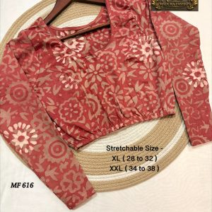 Batik Stretchable Blouse