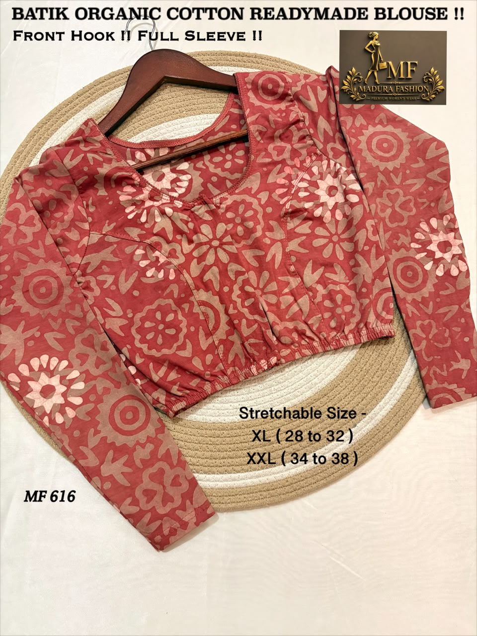 Batik Stretchable Blouse