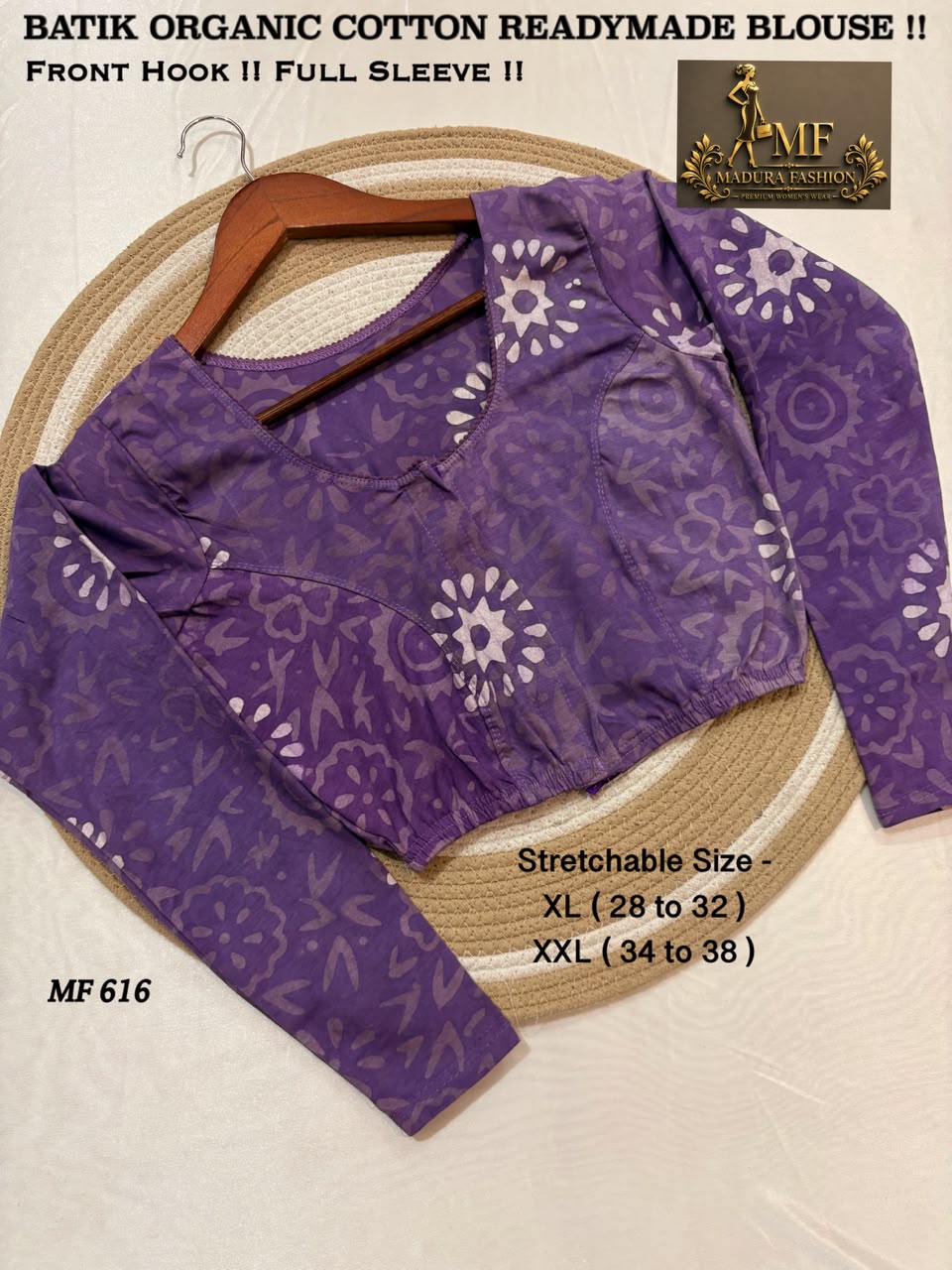 Batik Stretchable Blouse