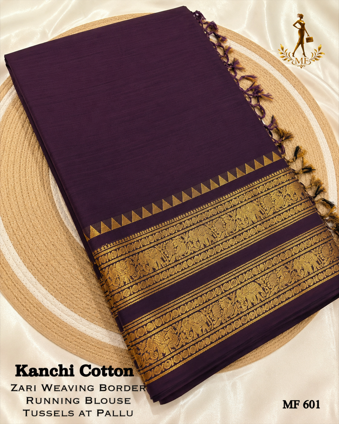 Kanchi Cotton Saree