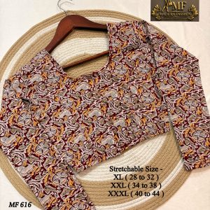 Kalamkari Stretchable Blouse