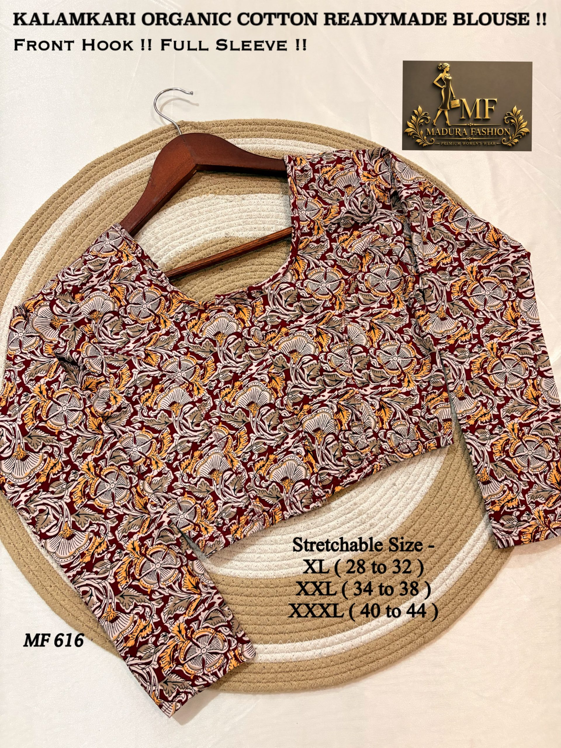 Kalamkari Stretchable Blouse