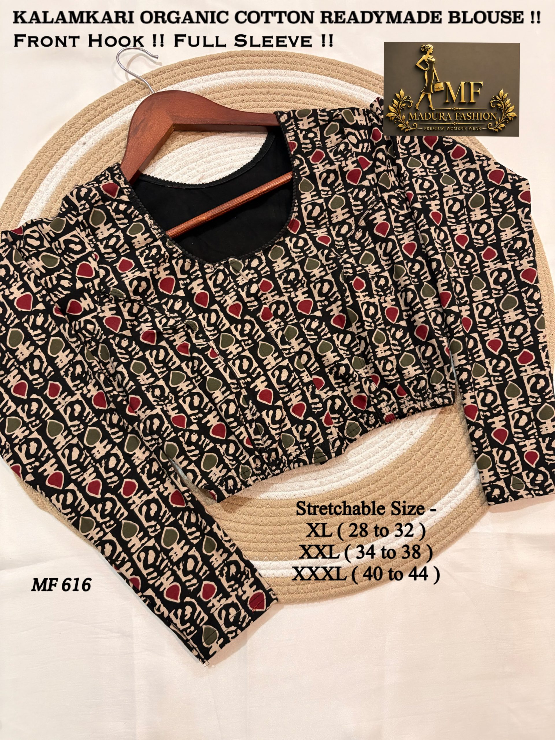 Kalamkari Stretchable Blouse