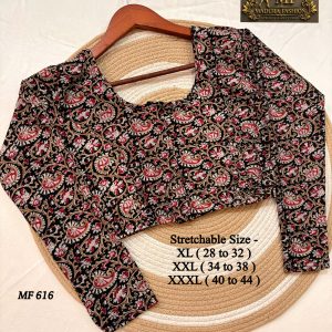 Kalamkari Stretchable Blouse