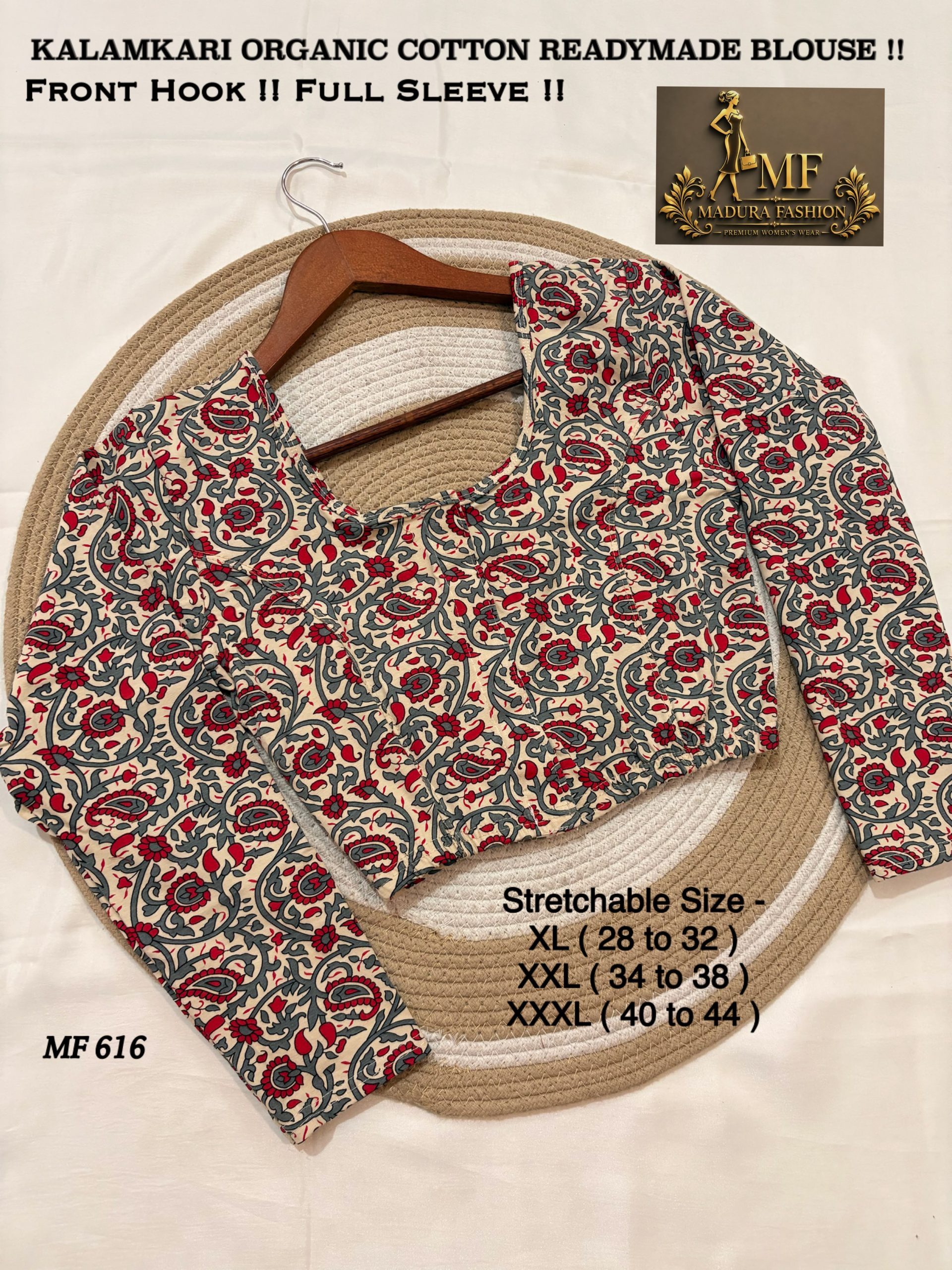 Kalamkari Stretchable Blouse