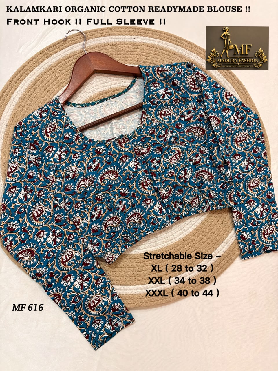 Kalamkari Stretchable Blouse