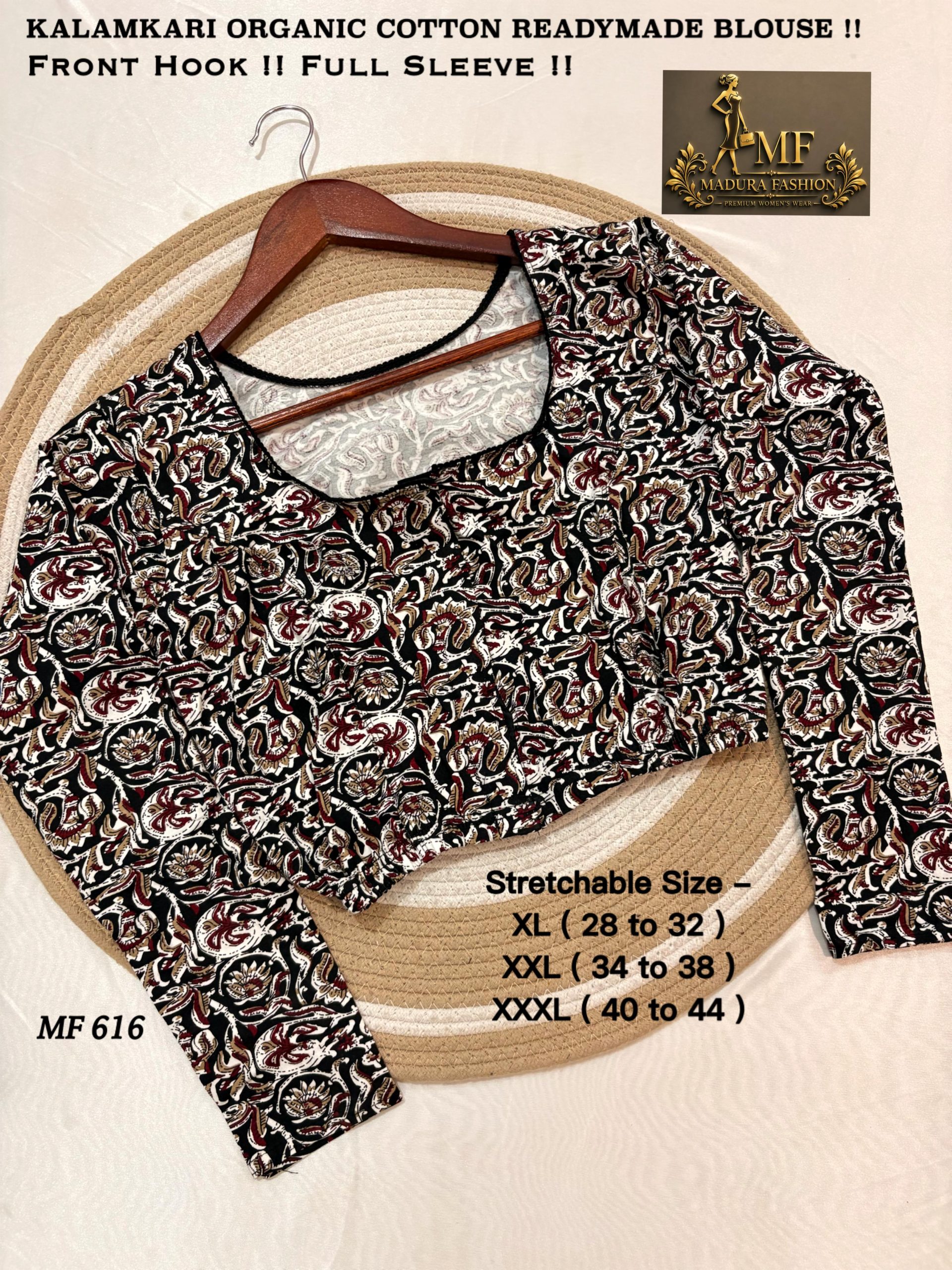 Kalamkari Stretchable Blouse