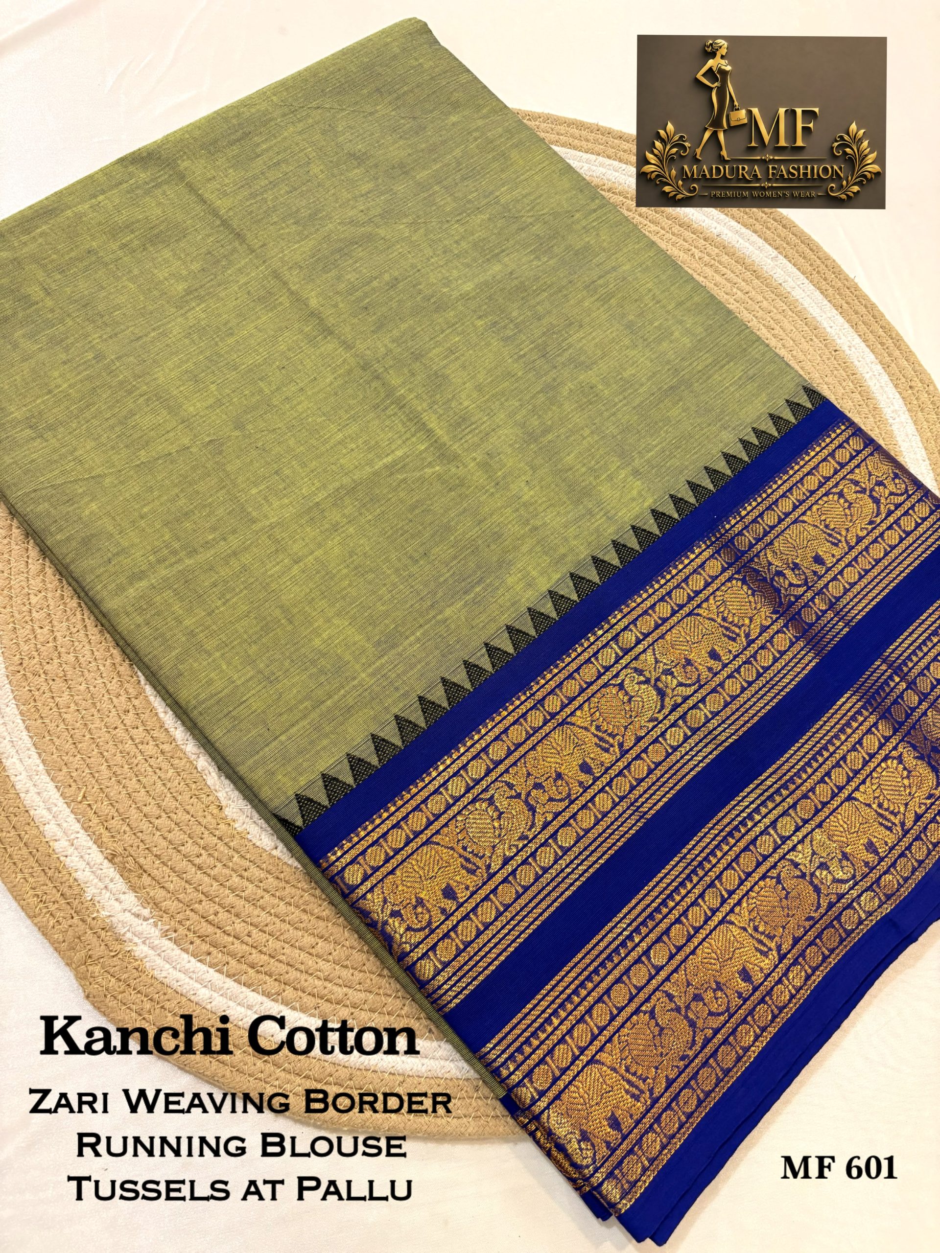 Kanchi Cotton Saree
