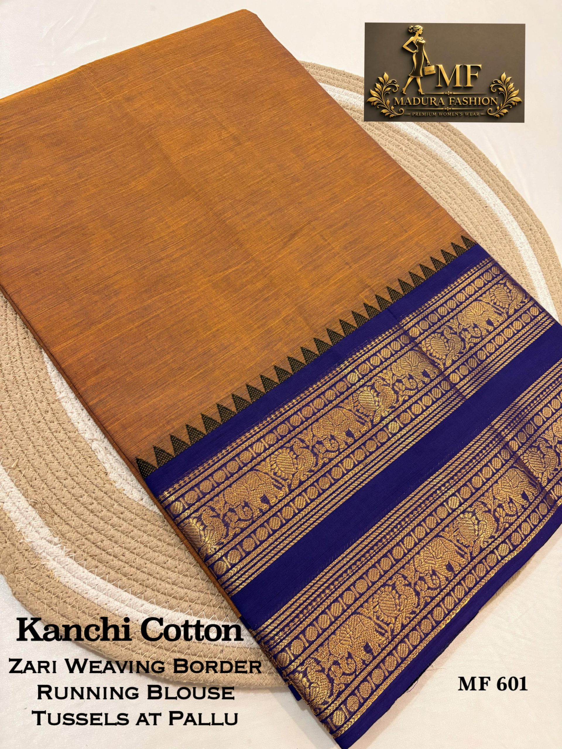 Kanchi Cotton Saree