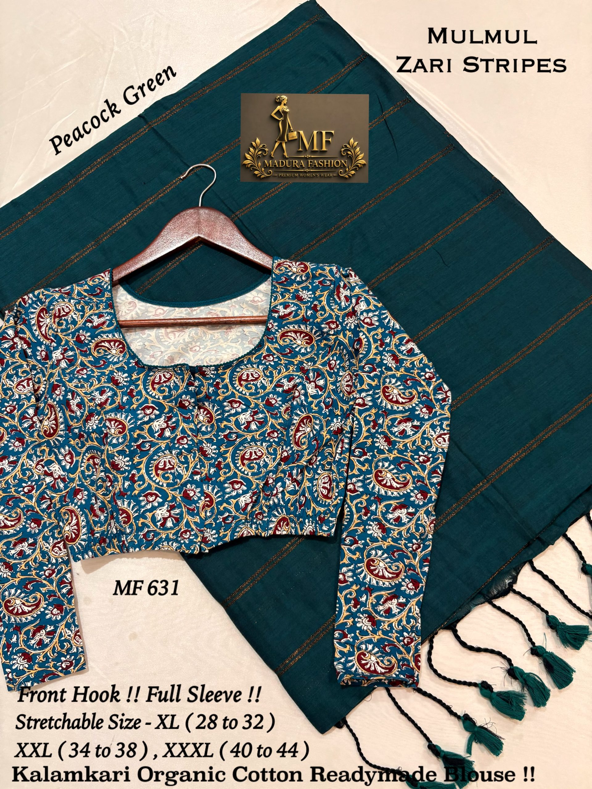 MulMul Zari Stripes