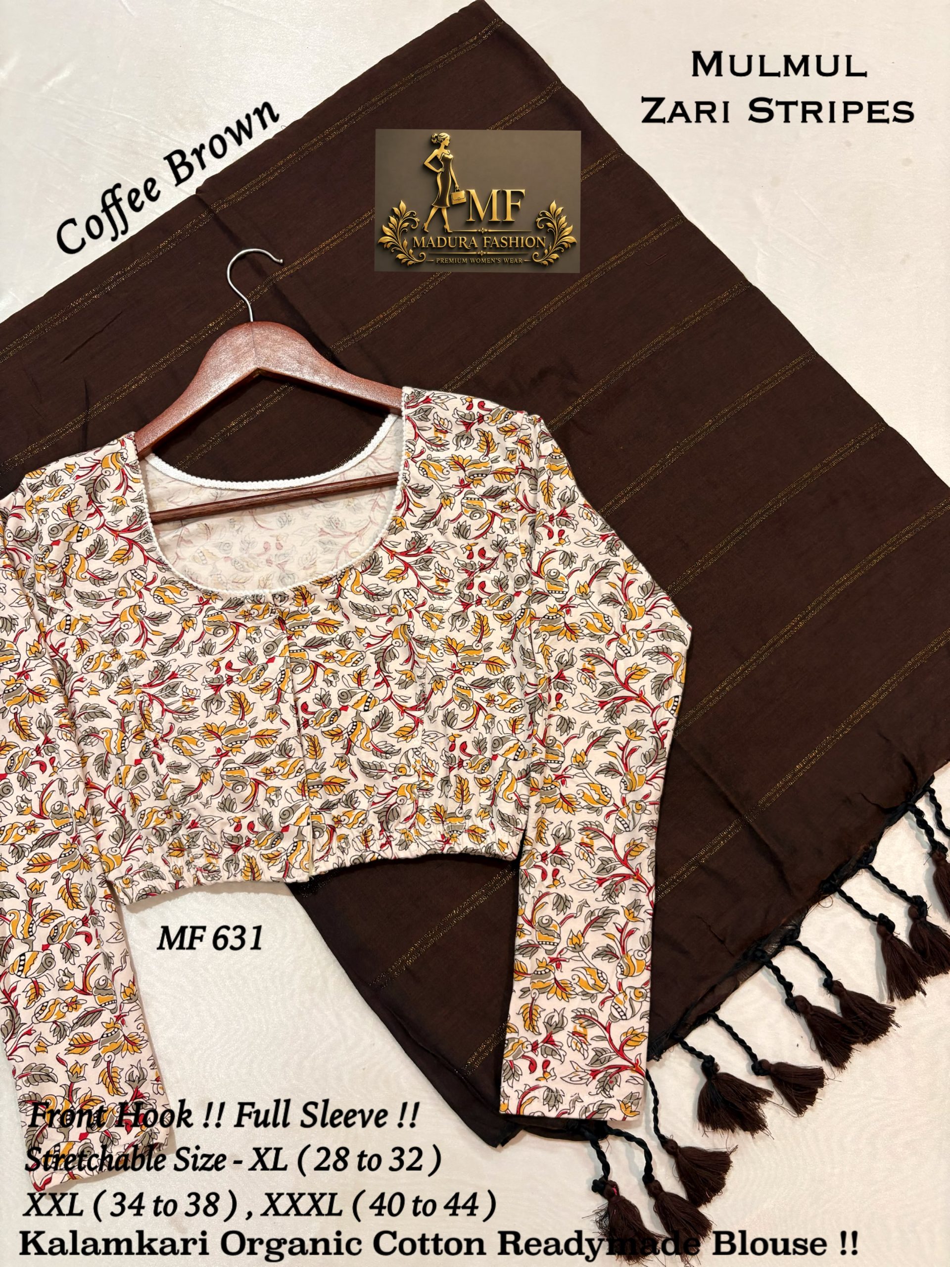 MulMul Zari Stripes
