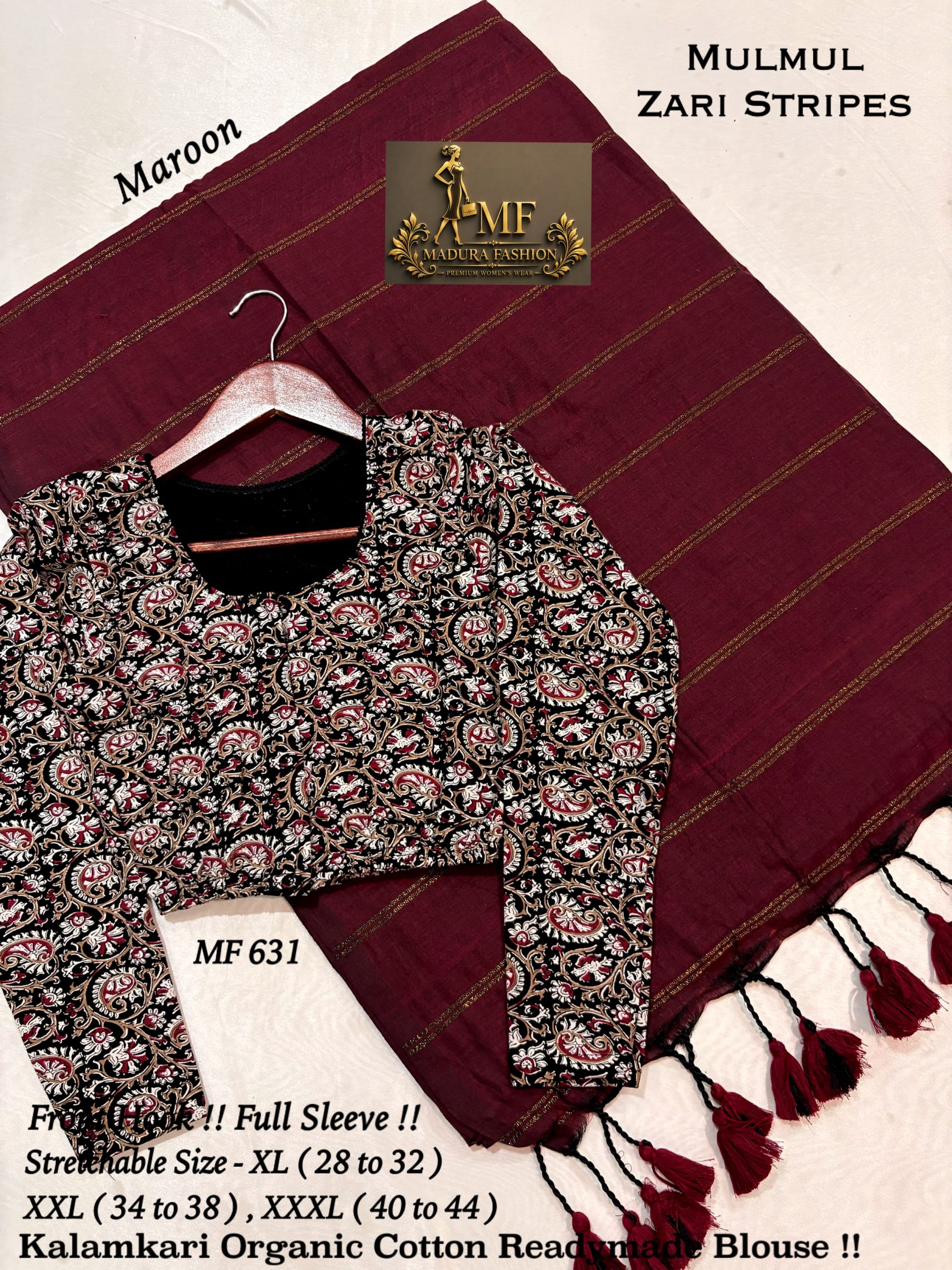 MulMul Zari Stripes