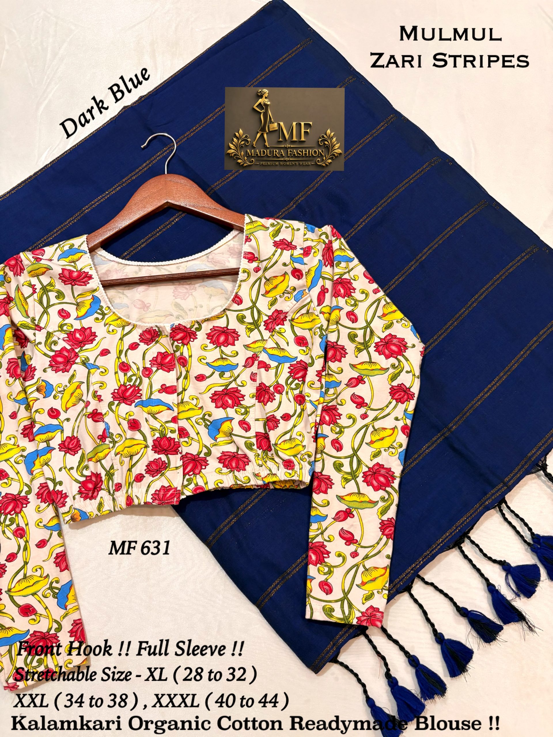 MulMul Zari Stripes