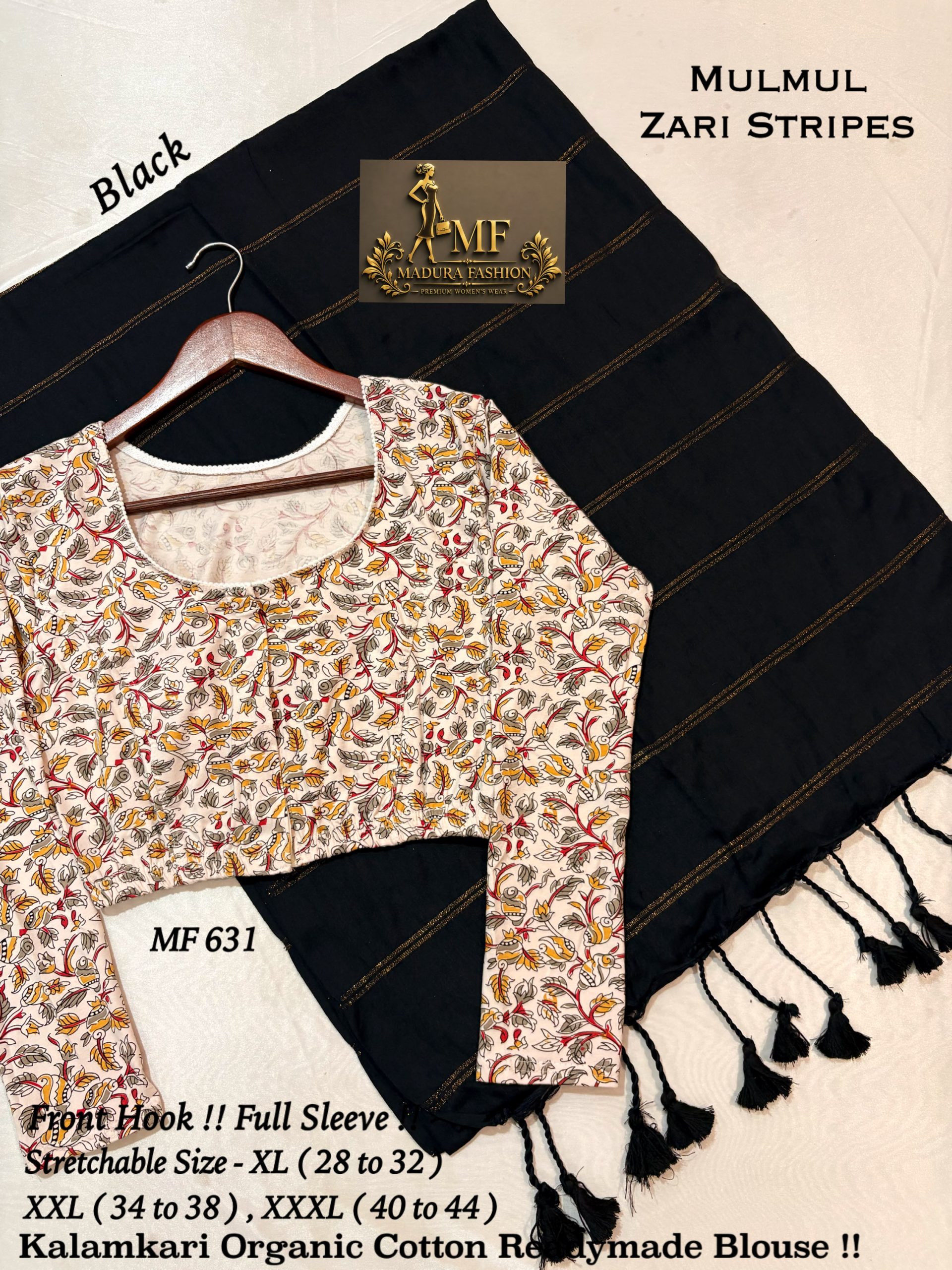 MulMul Zari Stripes