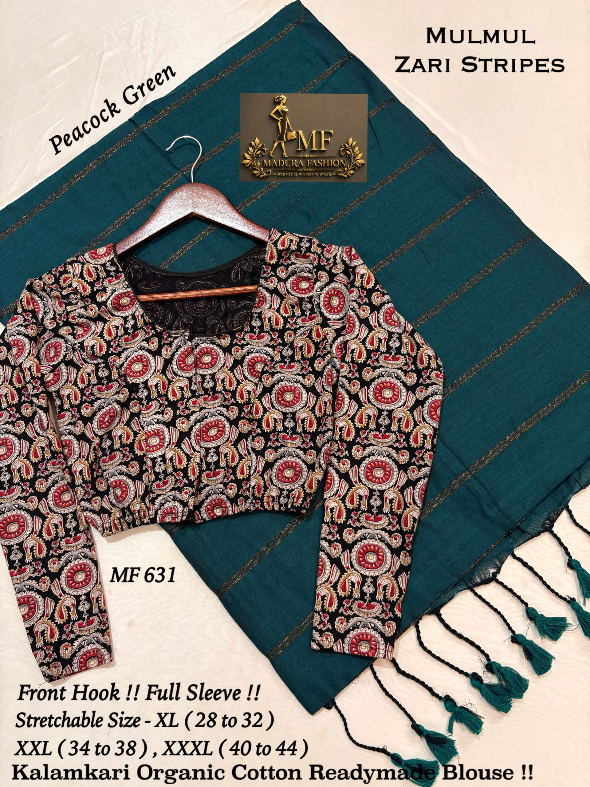 MulMul Zari Stripes