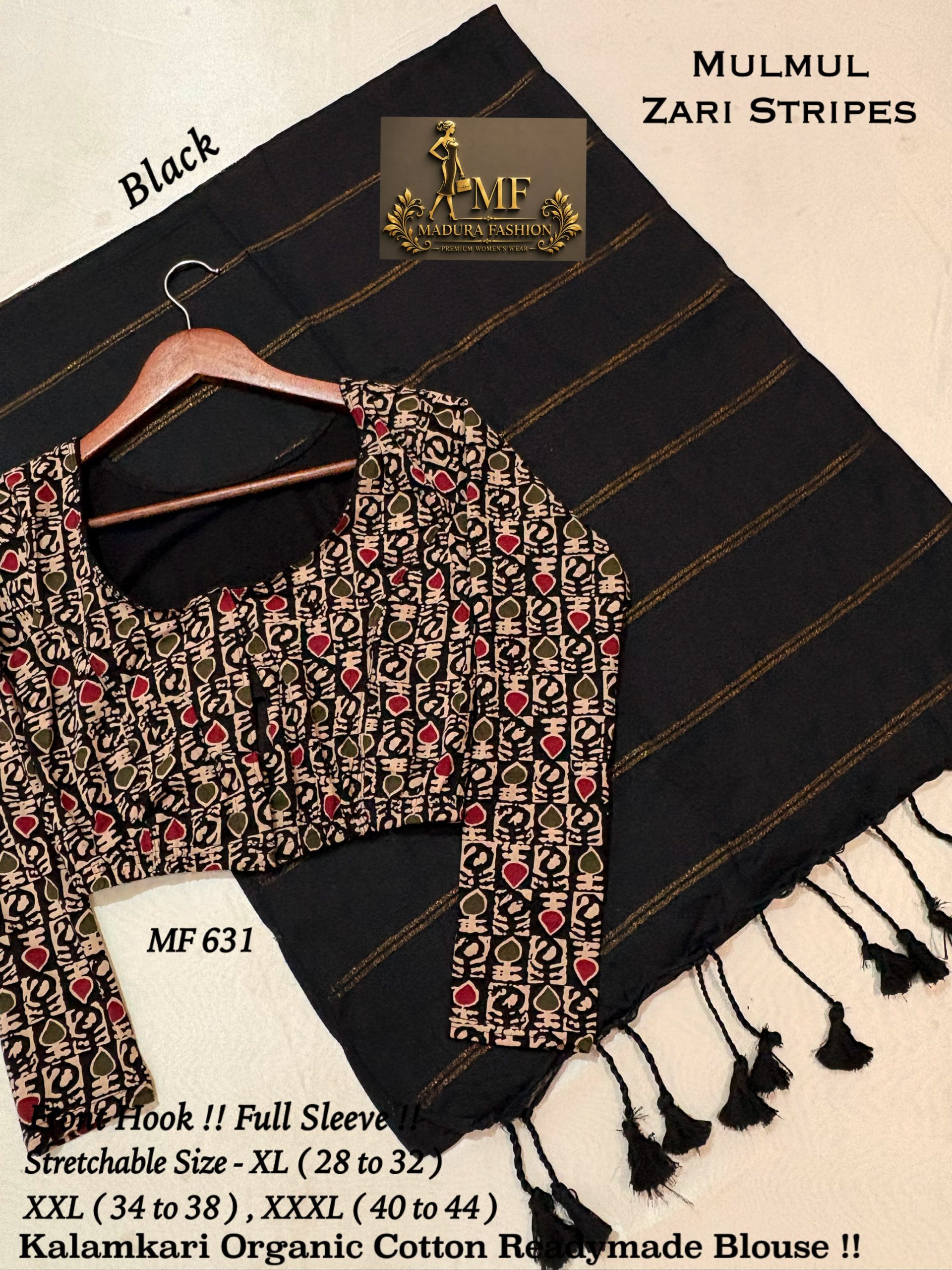 MulMul Zari Stripes